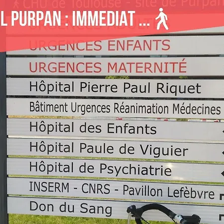 Apartment Sejour Toulouse Purpan Le Peuplier
